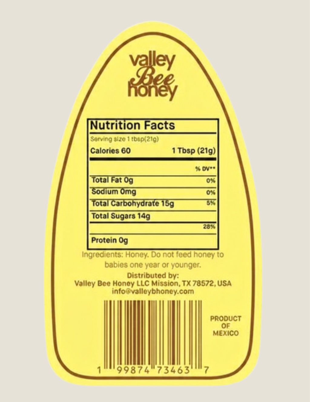 Valley Bee Honey | 12oz (350g)