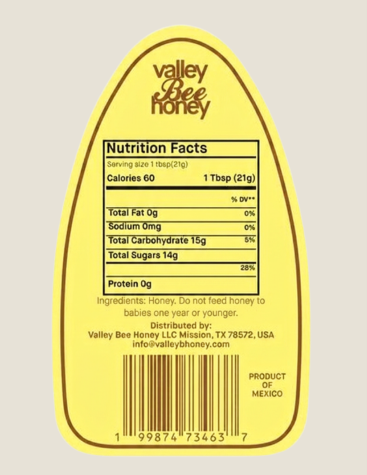 Valley Bee Honey | 12oz (350g)